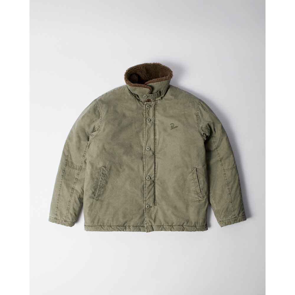 BY PARRA DARWIN TAKES FLIGHT JACKET GREEN