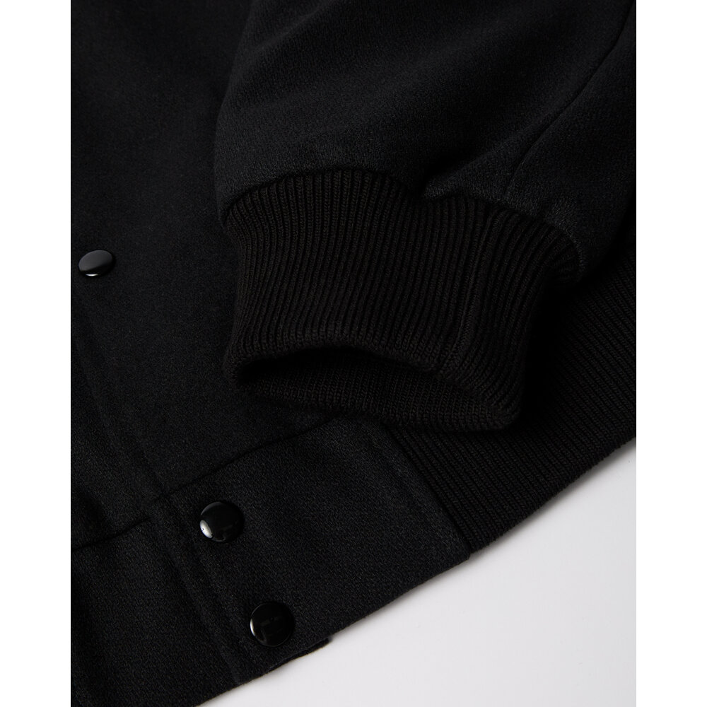 BY PARRA ALL THE BEST VARSITY JACKET BLACK