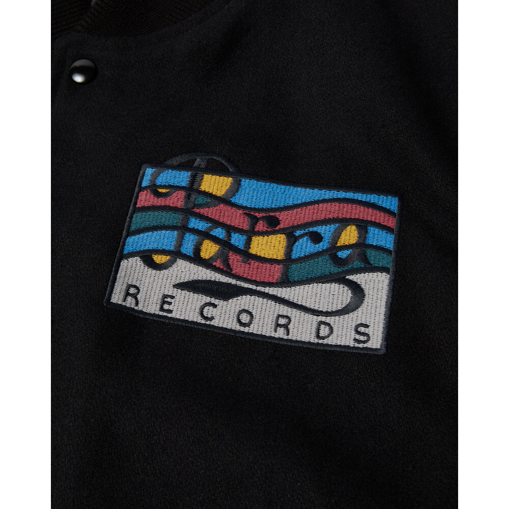 BY PARRA ALL THE BEST VARSITY JACKET BLACK