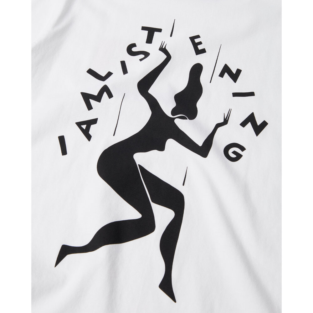BY PARRA NOT LISTENING T-SHIRT WHITE