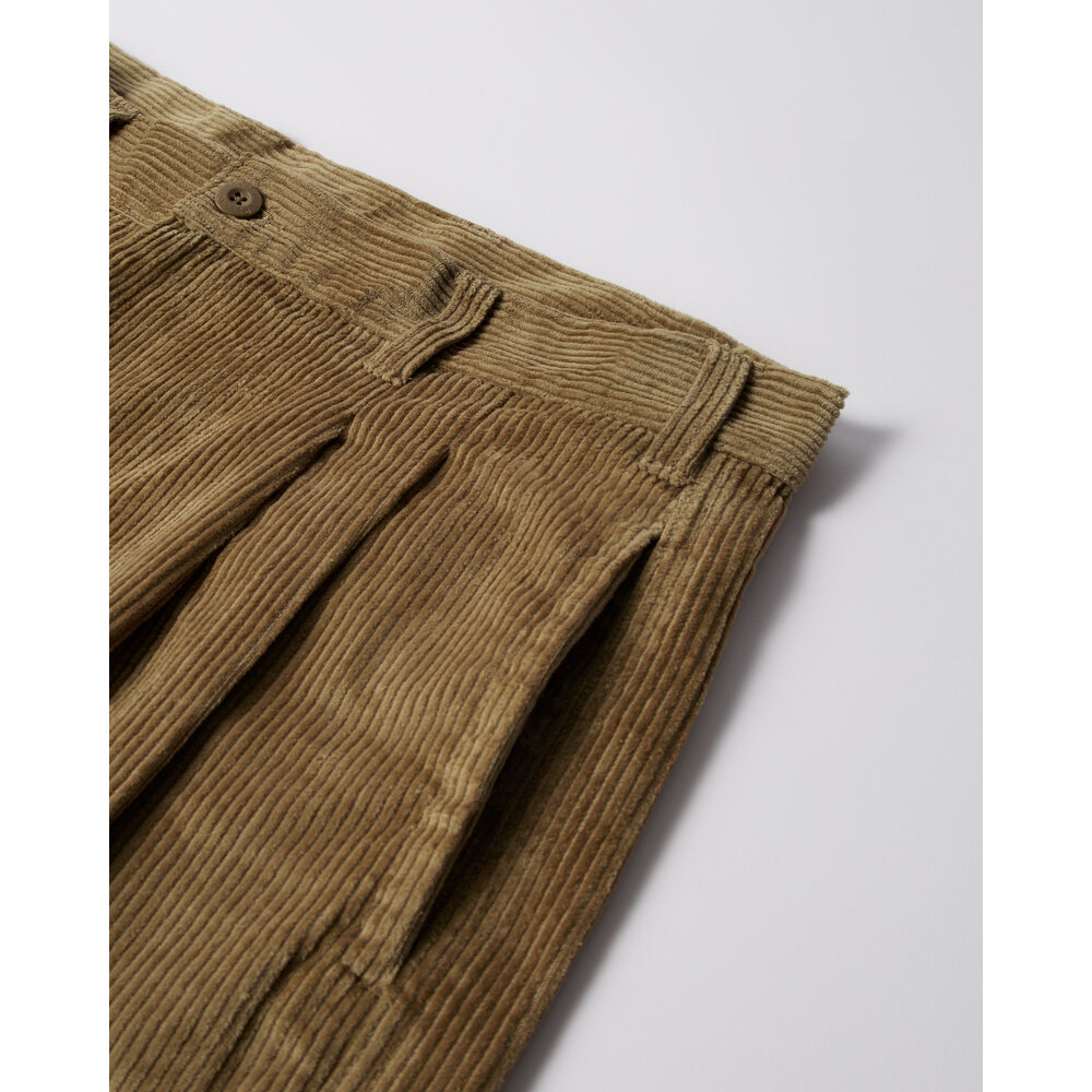 BY PARRA MINOR CHORDS CORDUROY PANTS BROWN
