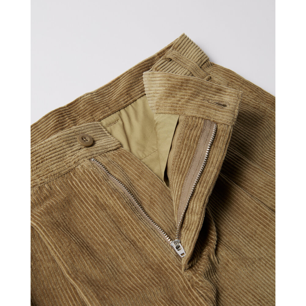 BY PARRA MINOR CHORDS CORDUROY PANTS BROWN