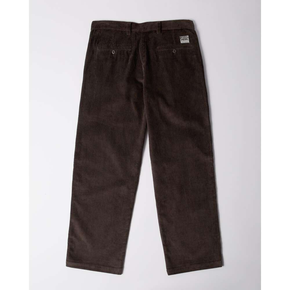BY PARRA BY PARRA MINOR CHORDS CORDUROY PANTS DARK BROWN BY PARRA MINOR CHORDS CORDUROY PANTS DARK BROWN