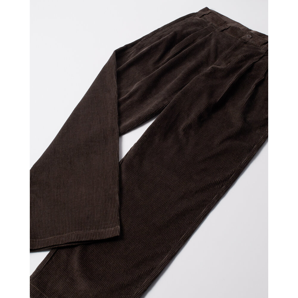 BY PARRA BY PARRA MINOR CHORDS CORDUROY PANTS DARK BROWN BY PARRA MINOR CHORDS CORDUROY PANTS DARK BROWN