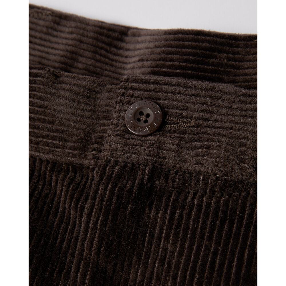BY PARRA BY PARRA MINOR CHORDS CORDUROY PANTS DARK BROWN BY PARRA MINOR CHORDS CORDUROY PANTS DARK BROWN