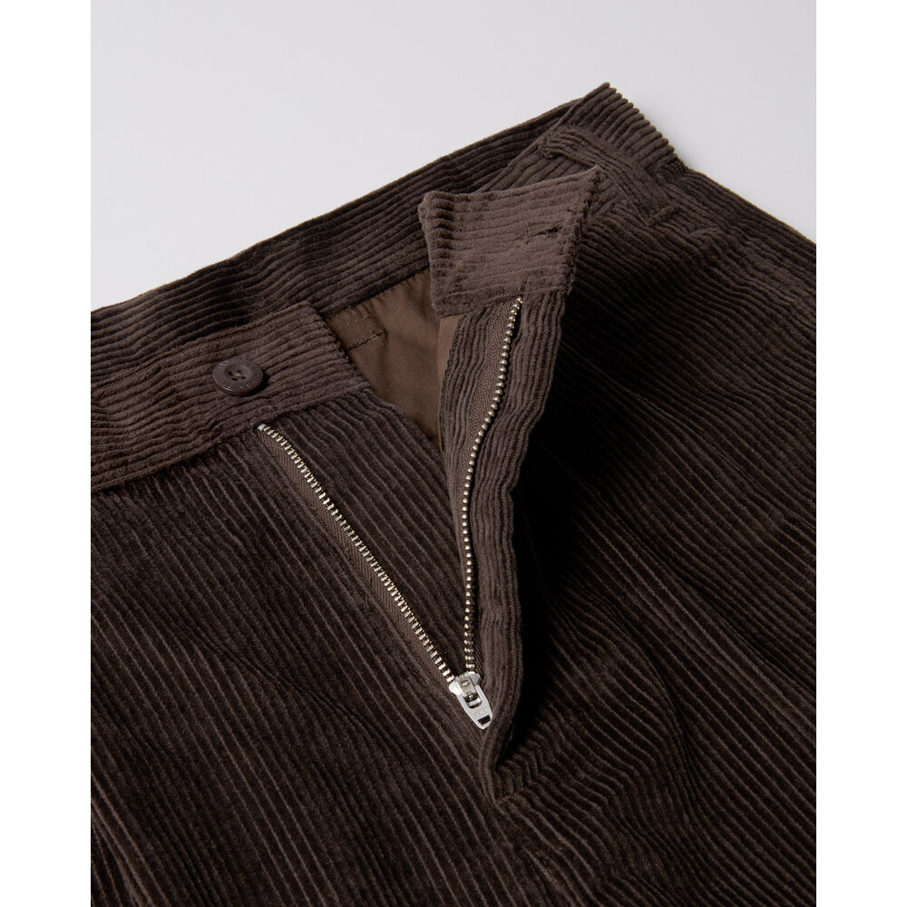 BY PARRA BY PARRA MINOR CHORDS CORDUROY PANTS DARK BROWN BY PARRA MINOR CHORDS CORDUROY PANTS DARK BROWN