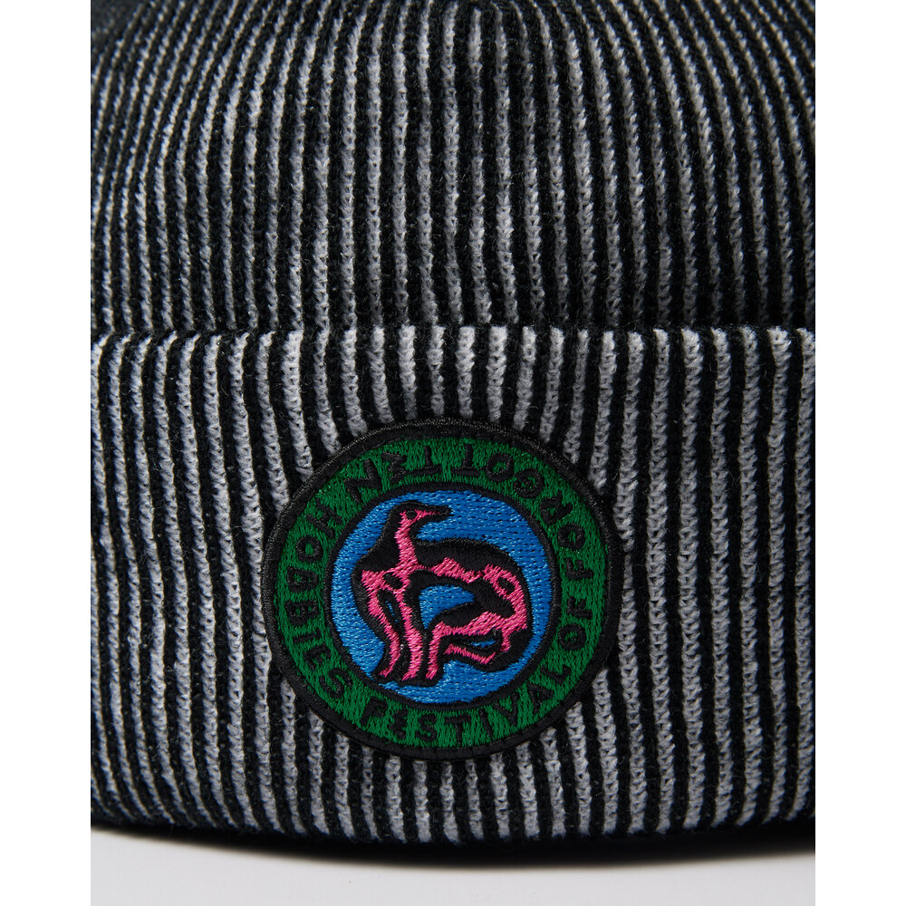 BY PARRA FORGOTTEN HOBBIES BEANIE BLACK