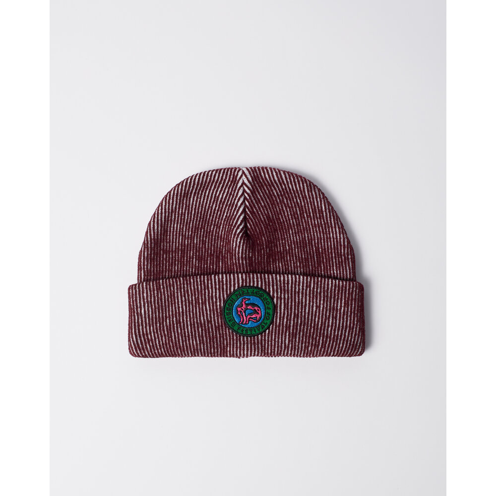 BY PARRA FORGOTTEN HOBBIES BEANIE DARK RED