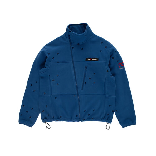 POP & BERGHAUS LHOSTE FULLZIP FLEECE JACKET ‘NAVY’