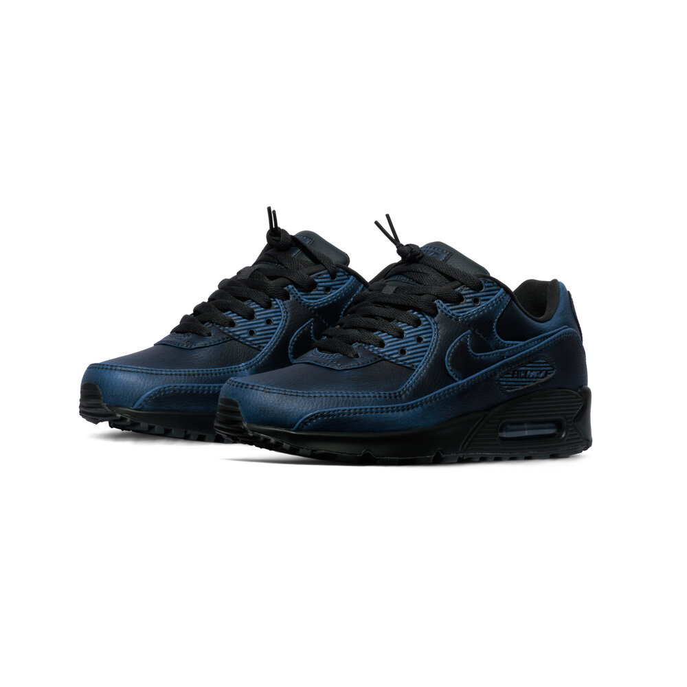 NIKE AIR MAX 90 PRM ESS ‘DARK SMOKE GREY UNIVERSITY BLUE'