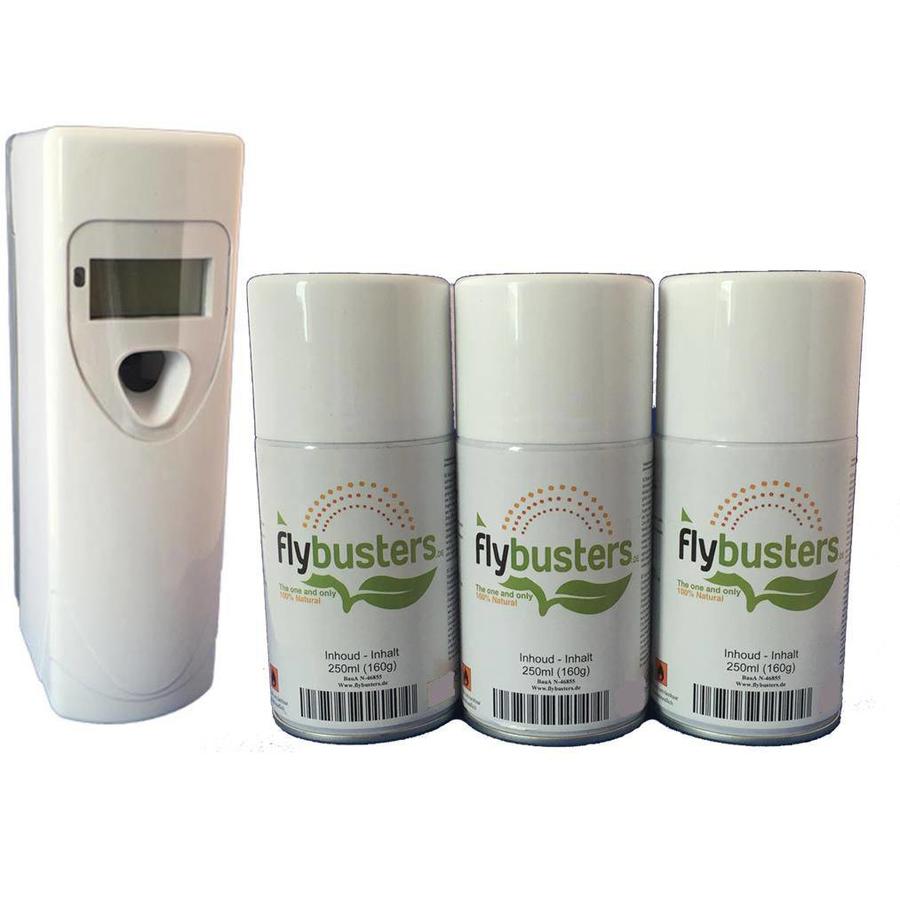 Flybusters LCD Dispenser Startersset incl. 3 vullingen-1