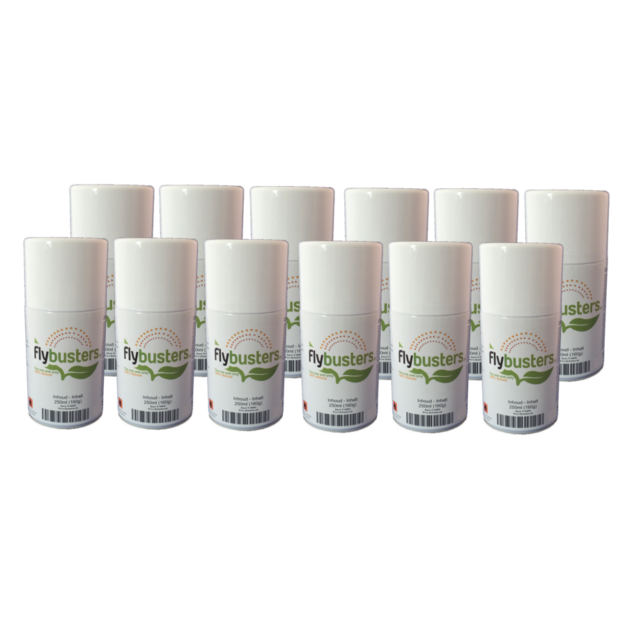 12 navullingen Flybusters spray (250 ml)-1