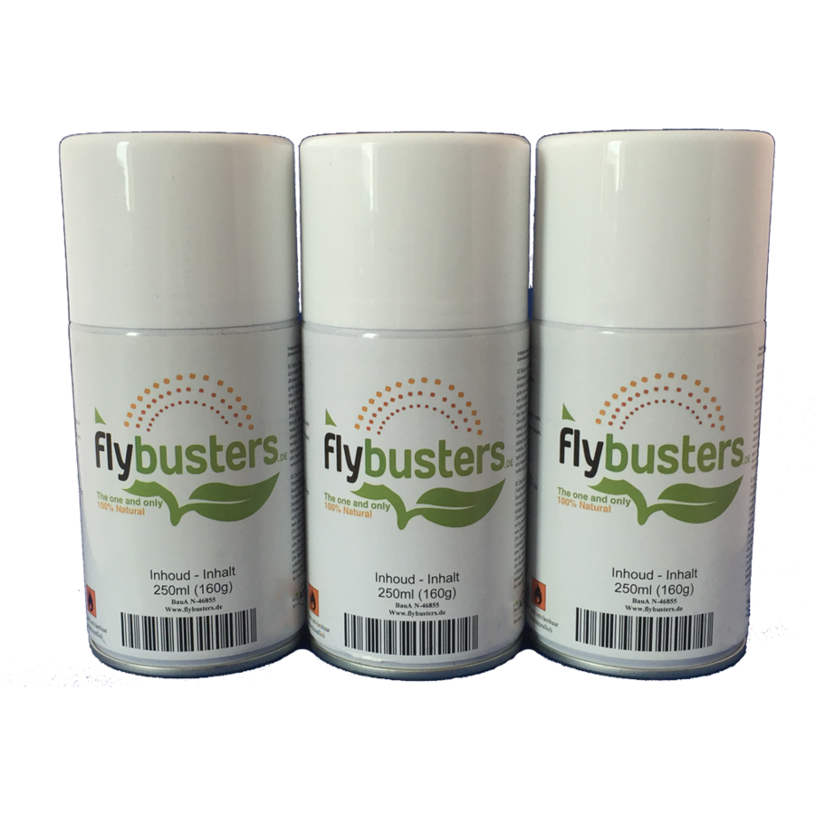 3 refills Flybusters Spray (250 ml)-1