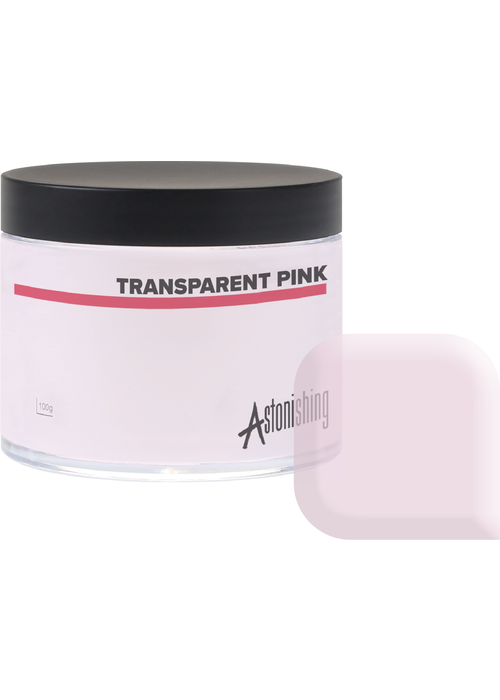 acrylic transparent pink powder Astonishing