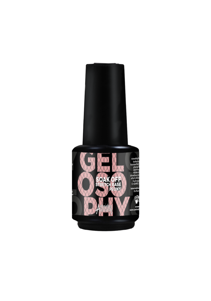 Gelosophy Soak Off Stretch Base Peony 15ml