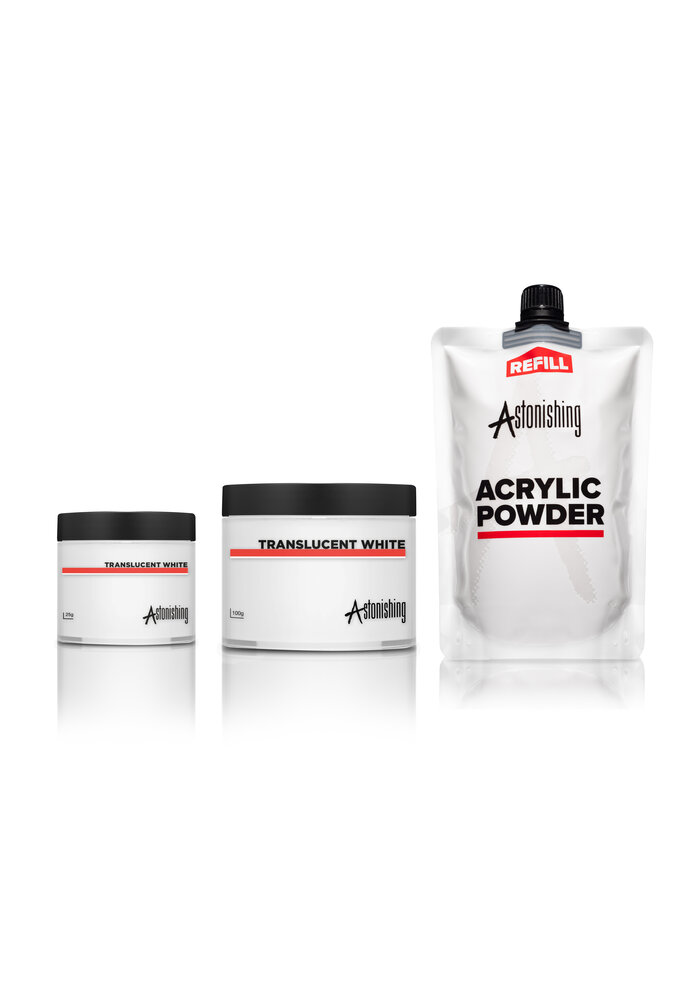 Acrylic  Powder Translucent White