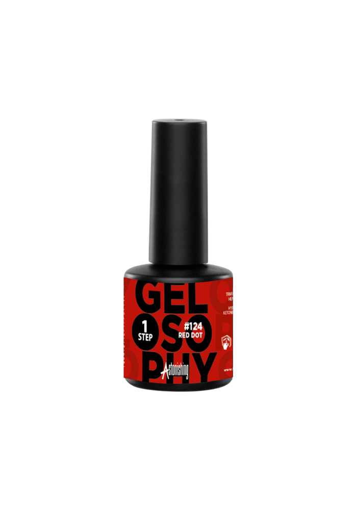 Gelosophy 1-Step #124 Red Dot 7ml