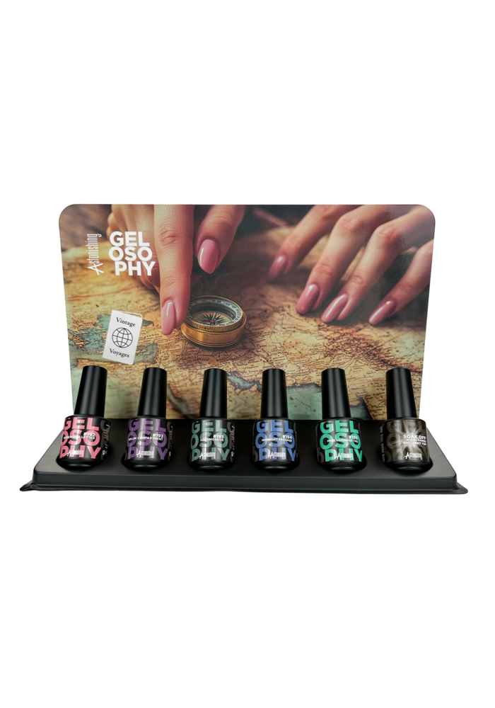 Display Vintage Voyages Collection 6pcs