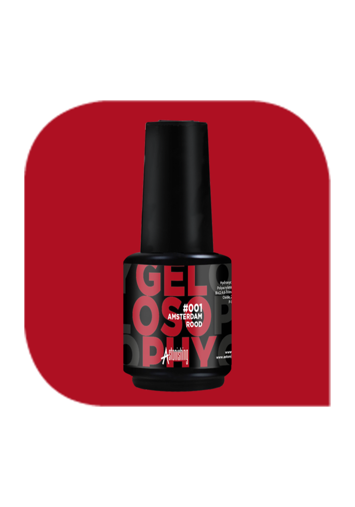 Gelosophy #001 Amsterdam Rood 15ml