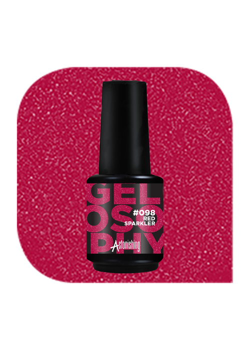 Gelosophy Gelosophy #098 Red Sparkler 15ml