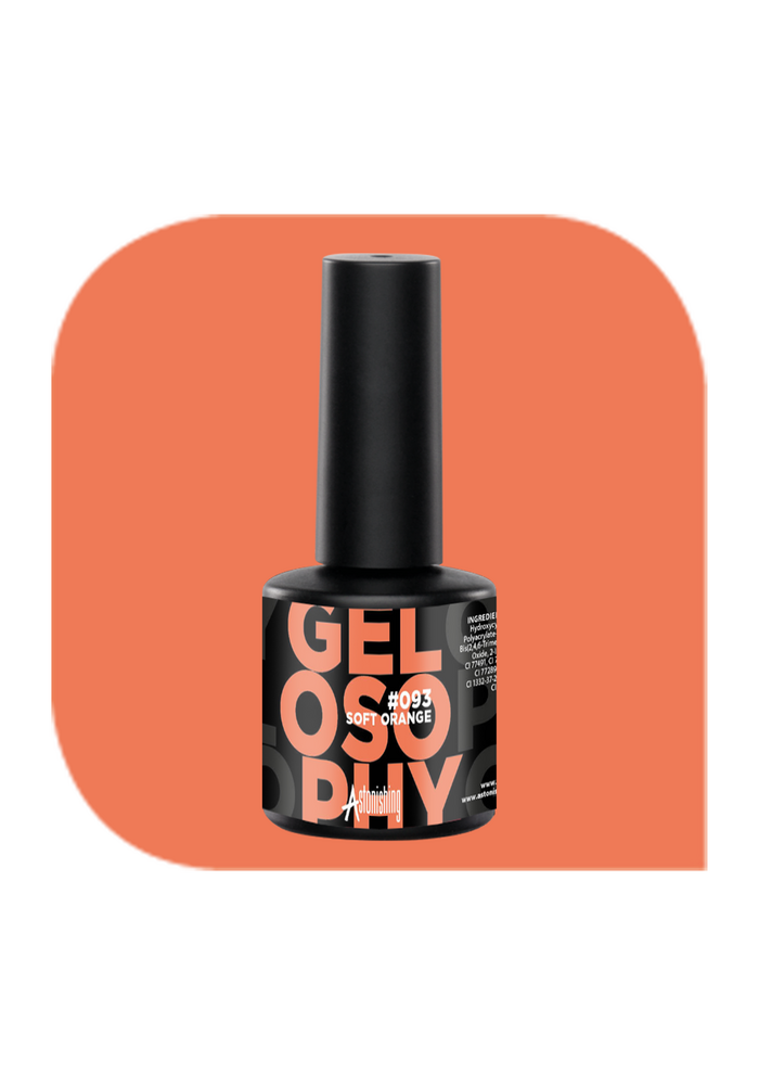 Gelpolish #093 Soft Orange 7ml