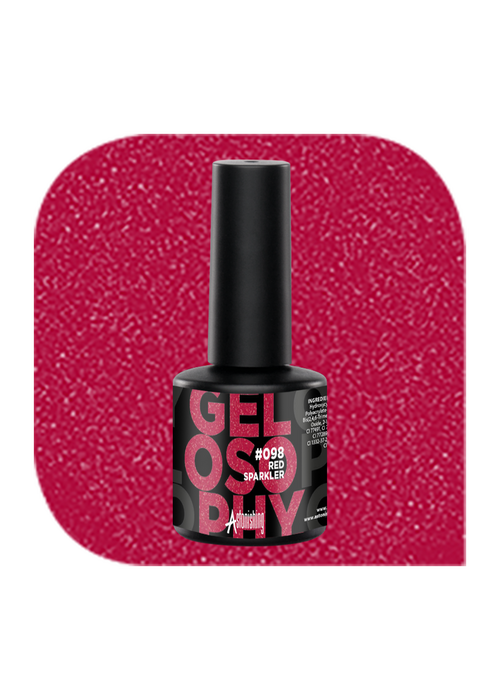 Gelosophy Gelosophy #098 Red Sparkler 7ml
