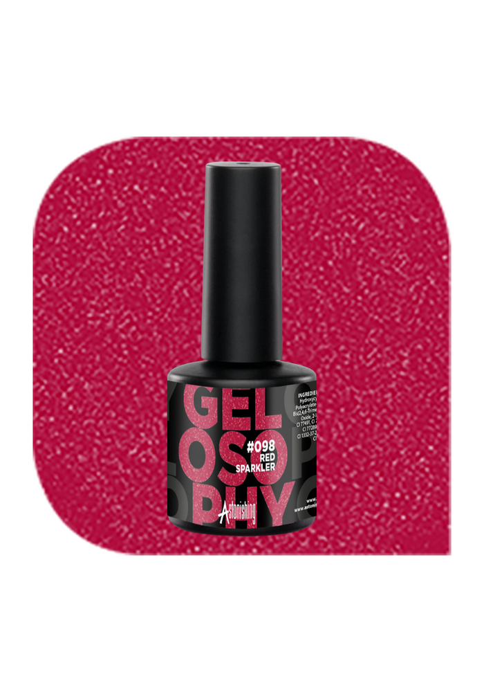 Gelosophy #098 Red Sparkler 7ml