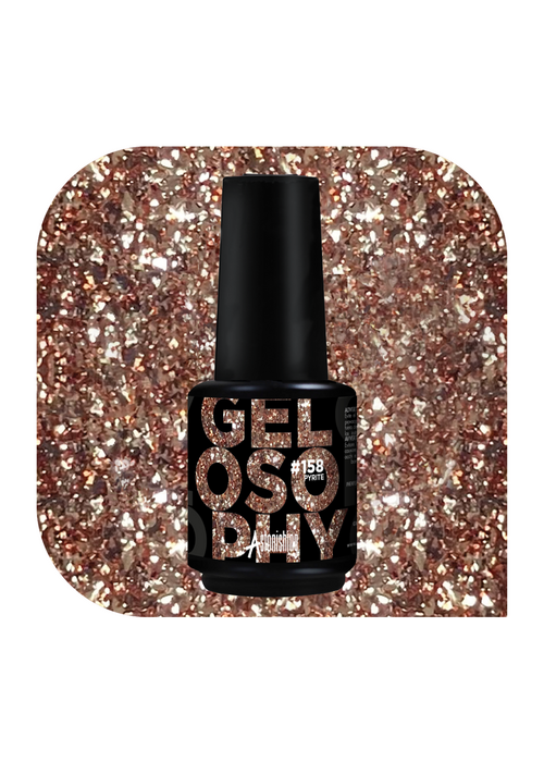 Gelosophy Gelosophy #158 Pyrite 15ml Gelosophy Gelosophy #158 Pyrite 15ml