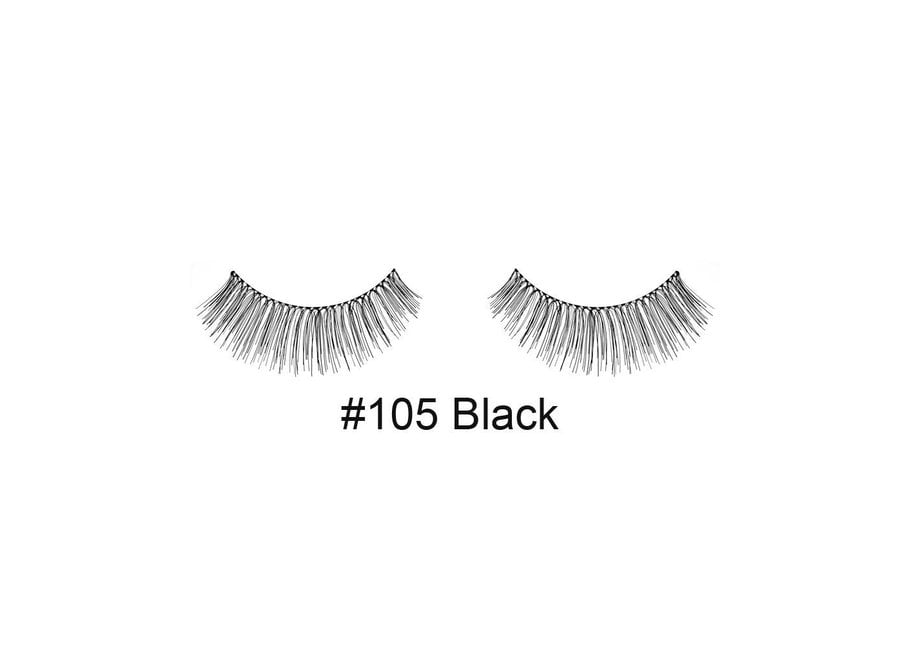 Natural Strip Lashes #105 Black