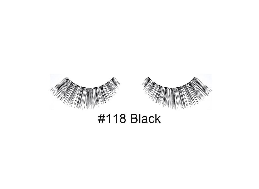 Natural Strip Lashes #118 Black