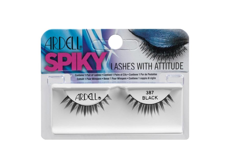 Spiky Strip Lashes Black 387