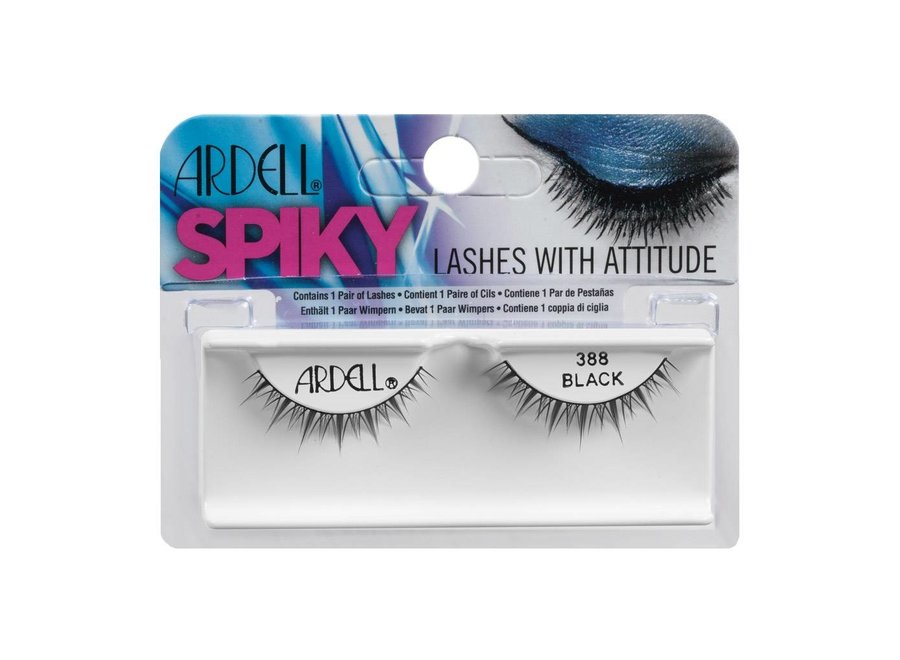 Spiky Strip Lashes Black 388