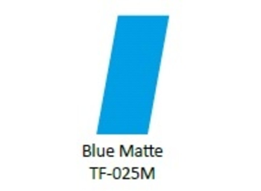 Transfer Foil TF-025M Blauw Mat
