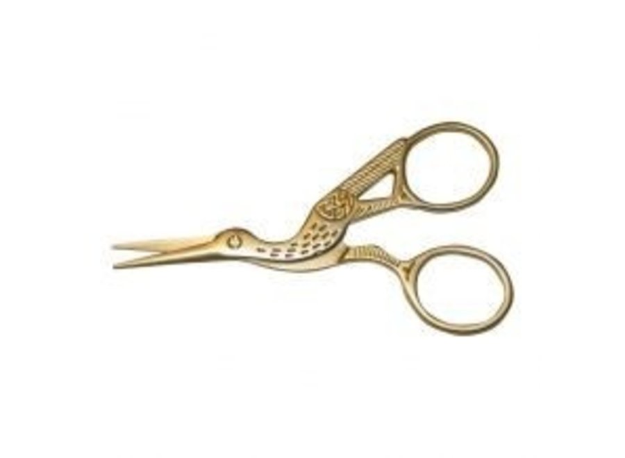 Stork Scissor Gold Left-Handed