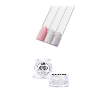 Beauty Company Chrome poeder - Holographic Silver