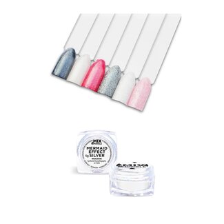 Beauty Company Chrome poeder - Mermaid Effect Silver