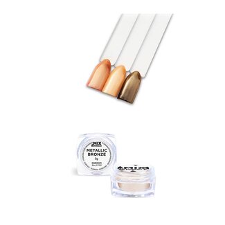 Beauty Company Chrome poeder - Metallic Bronze