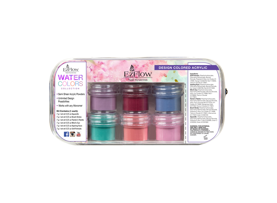 Water Colors 6pcs Kit