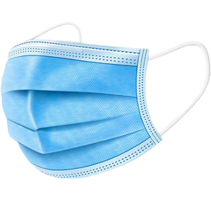 Mondmasker 50 stuks Blue 3-layer