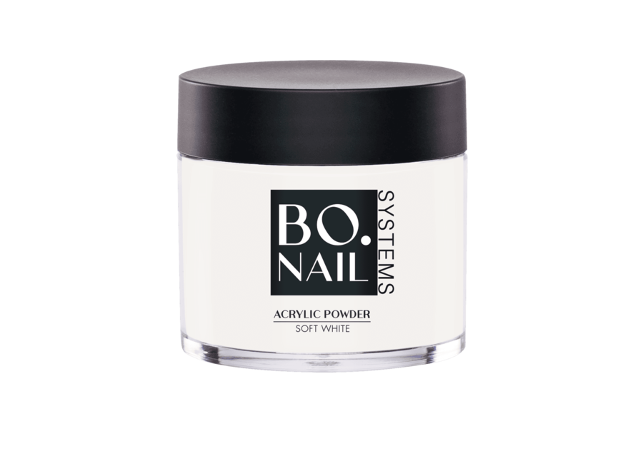 BO.NAIL Acrylic Powder Soft White (25 gr)