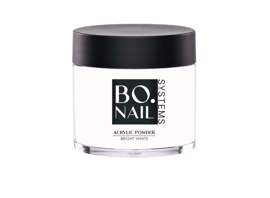 BO.NAIL Acrylic Powder Bright White (25 gr)