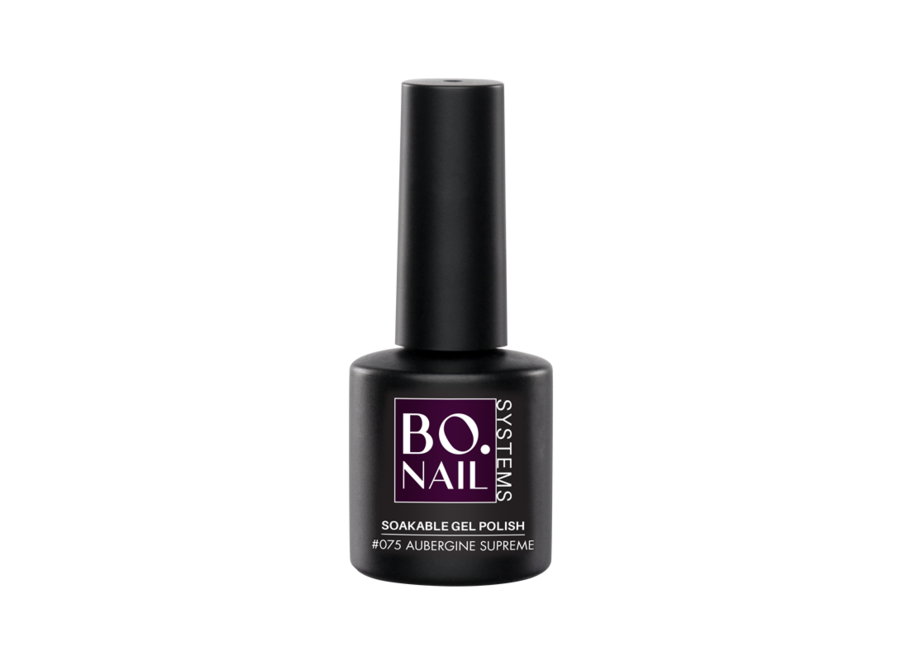 BO.NAIL Soakable Gelpolish #075 Aubergine Supreme (7ml)