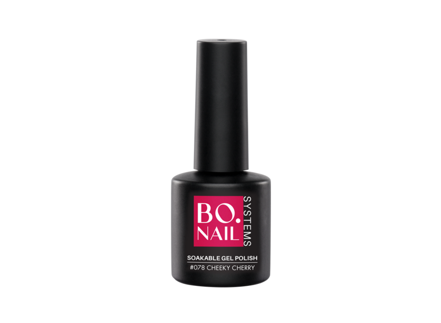 BO.NAIL Soakable Gelpolish #078 Cheeky Cherry (7ml)