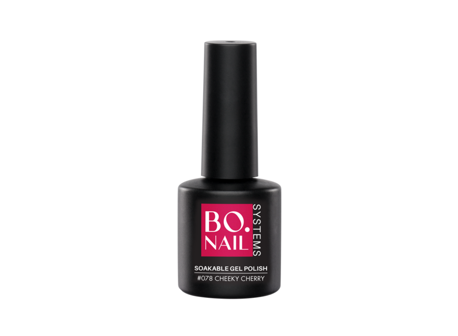 BO.NAIL Soakable Gelpolish #078 Cheeky Cherry (7ml)