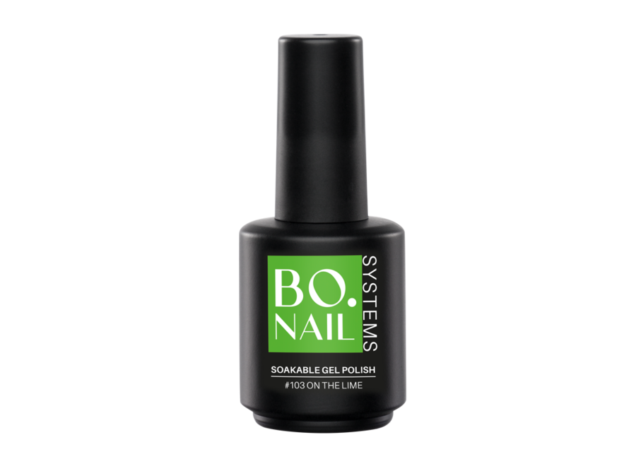 BO.NAIL Soakable Gelpolish #103 On The Lime (15ml)