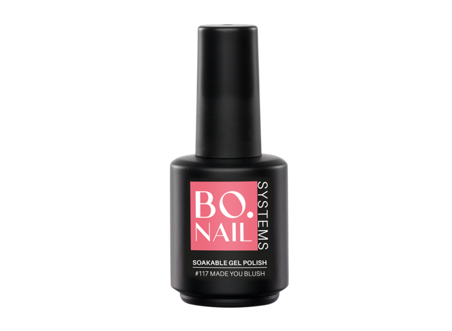 BO.NAIL Soakable Gelpolish #117 Made You Blush (15ml)