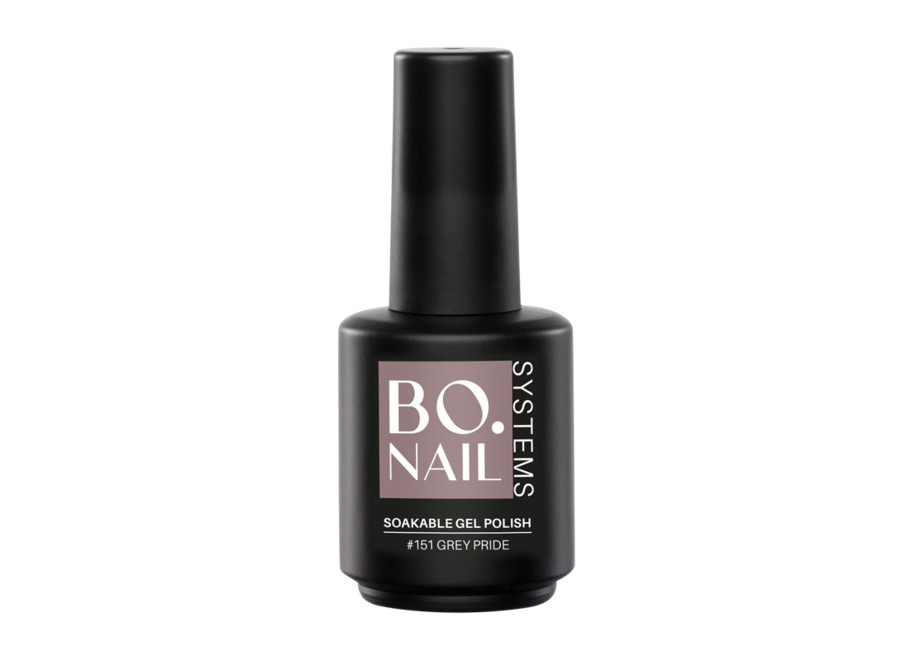 BO.NAIL Soakable Gelpolish #151 Grey Pride (15ml)