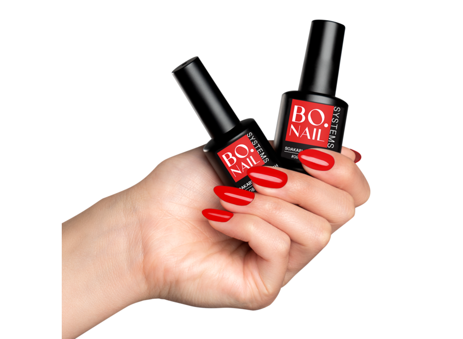 BO.NAIL Soakable Gelpolish #081 Red Alert (15ml)