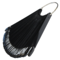 Color Ring Oval Black (50 tips)