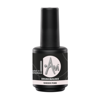 I.Am Nail Systems I.Am Brush Builder  Sheer Pink (15ml)